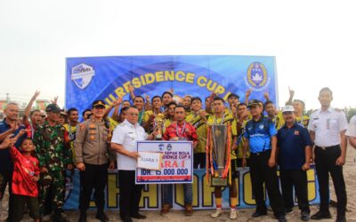 Turnamen Selesai, Liga Orma Juarai Rasau Residence CUP II