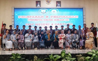 SMP Negeri 4 Gantung Gelar Pelepasan dan Perpisahan Siswa