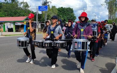 Panpel Matangkan Persiapan Kejurprov Drumband Senior Tingkat Babel di Beltim