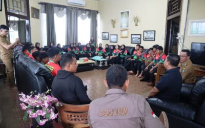 Bupati Beltim Dukung Kejurprov Drumband di Beltim