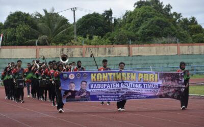 Ketua PDBI Provinsi Babel Buka Kejurprov Drumband di Beltim