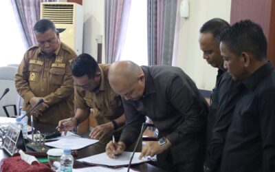 Terima Pendapat Akhir 6 Fraksi, Bupati Beltim Sampaikan Apresiasi