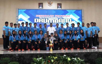 DC Bangka Tengah Juara Umum Kejurprov Drumband Senior di Beltim