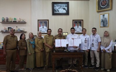 Penandatanganan MoU Antara Pemkab Beltim dan BPOM Belitung