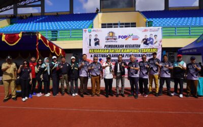 Pemukulan Bedug Tandai Pembukaan Kejuaraan TARKAM dan FOP 2024 Kemenpora RI di Beltim