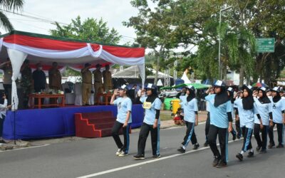 Jumlah Partispasi Peserta Lomba Gerak Jalan Meningkat