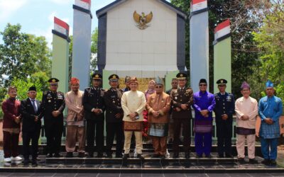 Peringati HUT ke-79 Kemerdekaan RI, Pemkab Beltim Laksanakan Upacara Ziarah dan Tabur Bunga