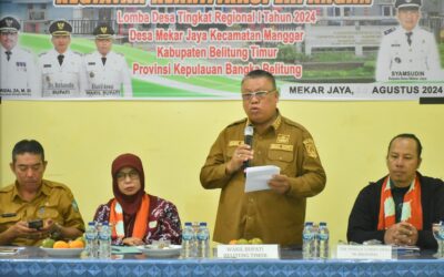 Desa Mekar Jaya Wakil Babel Pada Lomba Desa 2024