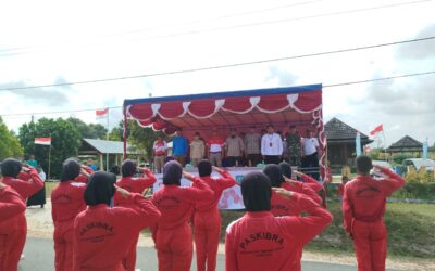 MASYARAKAT SIMPANG PESAK ANTUSIAS SAKSIKAN LOMBA GERAK JALAN INDAH