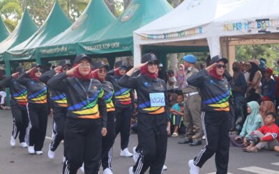 Saksikan Gerak Lomba, Bupati Ajak Masyarakat Jaga Kebersihan