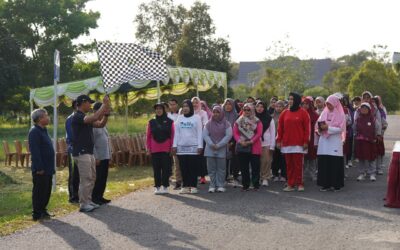 Jalan Santai Kebugaran Jasmani Pada Peringatan HKN ke-60