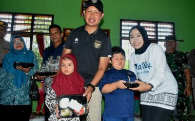 Pemkab Beltim Uji Coba Pemberian Makan Siang Gratis