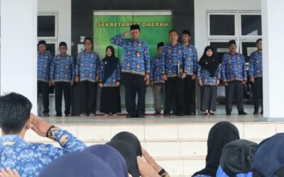 Pemkab Beltim Gelar Upacara Hari Kesehatan Nasional ke-60