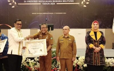 Pemkab Beltim Raih Kepatuhan Penyelenggaraan Pelayanan Publik dari Ombusman RI