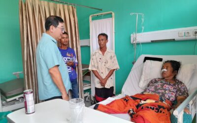 Pasca Lebaran, Bupati Beltim Tinjau RSUD dan Puskesmas Manggar