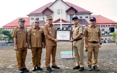 UPT LABORATORIUM DLH KABUPATEN BELTIM MENDAPAT SERTIFIKAT AKREDITASI