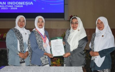 Bidan Luthfiah Kembali Jabat Ketua IBI Beltim