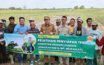 Bupati Beltim Ingin Produksi Beras Ditingkatkan