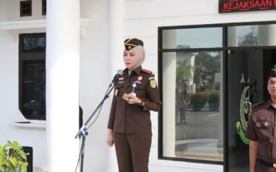 Kepala Kejaksaan Negeri Beltim Pimpin Upacara HUT ke 74 Persatuan Jaksa Indonesia