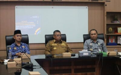 Wabup Beltim Terima Kunker Kanwil Hukum dan HAM Provinsi Babel