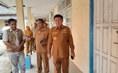 Bupati Beltim Tinjau Lokasi Persiapan Pelaksanaan Sekolah Rakyat