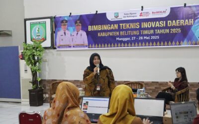 Bappelitbangda Kabupaten Beltim Targetkan Kenaikan Nilai IID Tahun 2025