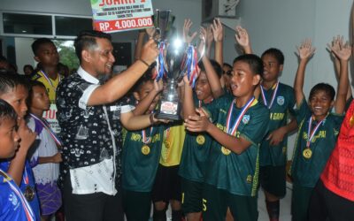 Tanpa Anggaran, Gelaran Turnamen Sepak Bola Mini Sukses