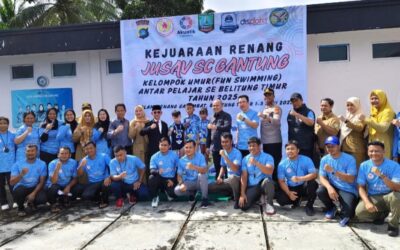 Jusav Swimming Club Gelar Lomba Renang Bagi Pelajar SD dan TK
