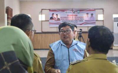 Serentak Nasional, Beltim Ikuti Peluncuran Koperasi Desa Merah Putih