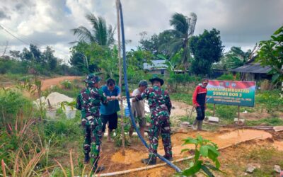 TMMD Mulai Kerjakan Sumur Bor Program Unggulan Kasad