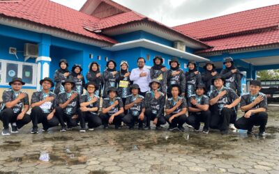 Diskominfo SP Beltim Ikut Meriahkan Lomba Gerak Jalan HUT ke-80 Kemerdekaan RI