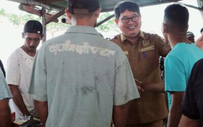 Bupati Beltim Serap Aspirasi Nelayan Kater di Pantai Serdang