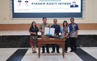 Pemkab Beltim Perkuat Tata Kelola Pemerintahan Melalui Penandatanganan Piagam Audit Intern