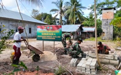 Empat Sumur Bor TMMD Mulai Beroperasi