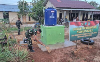 TMMD Selesaikan Program Sumur Bor