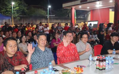 Perayaan Sembahyang Rebut di kelapa Kampit, Meriah