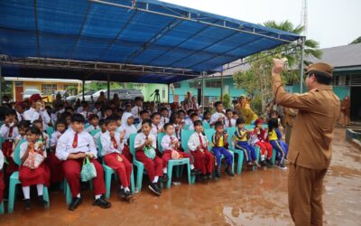 Pemkab Beltim Gelar Bulan Bakti PKH ke-189 Tahun 2025 di SDN 6 Damar